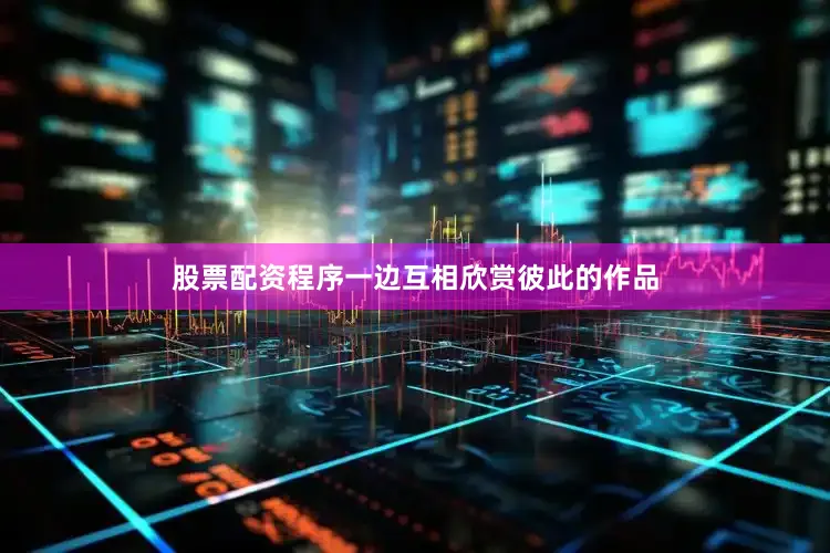 股票配资程序一边互相欣赏彼此的作品