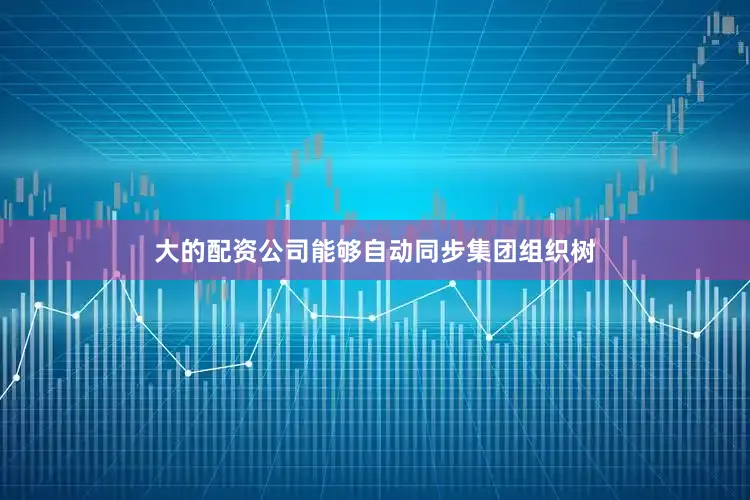 大的配资公司能够自动同步集团组织树